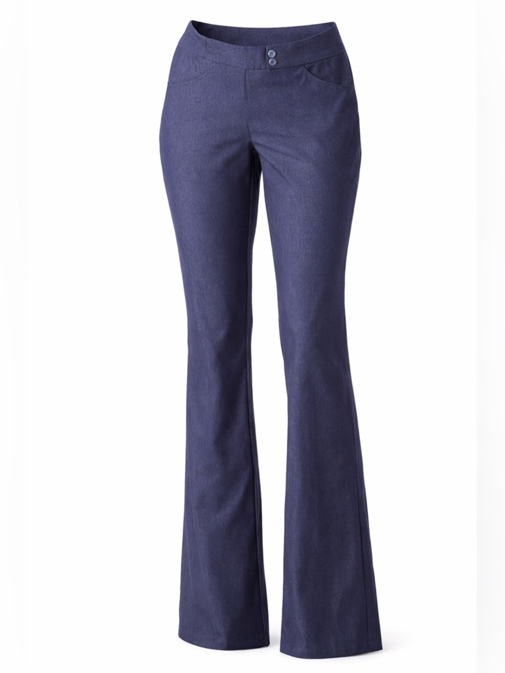 Joe B Midnight Blue Flare Trousers